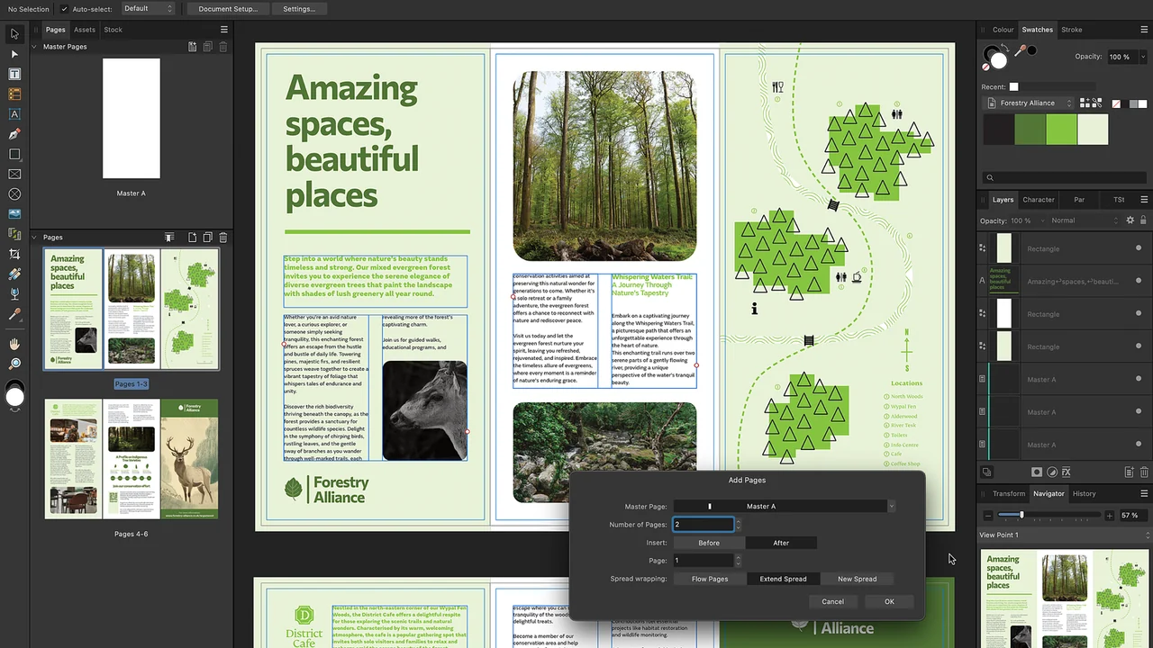 Affinity Publisher preview