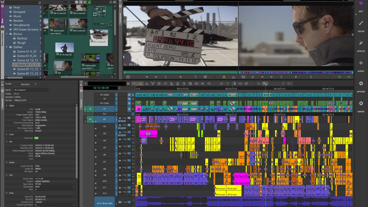 Avid Media Composer preview