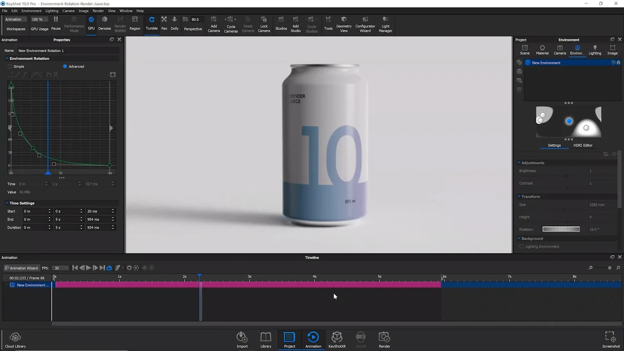 KeyShot preview