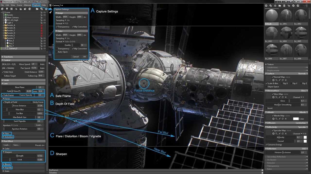 Marmoset Toolbag preview