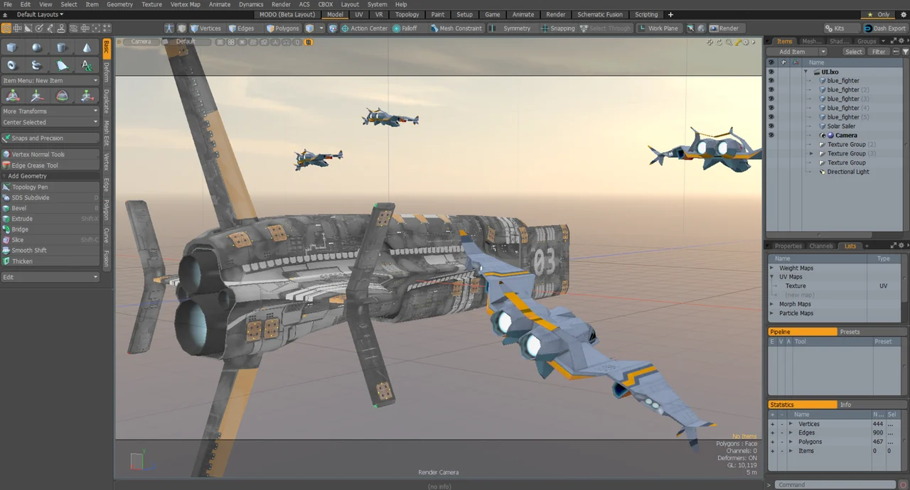 Modo preview
