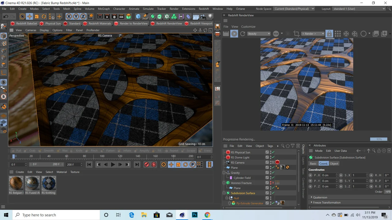 Redshift preview