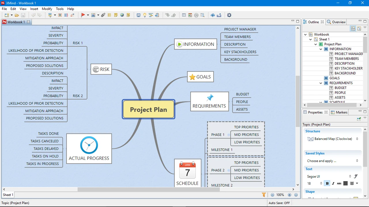 XMind preview